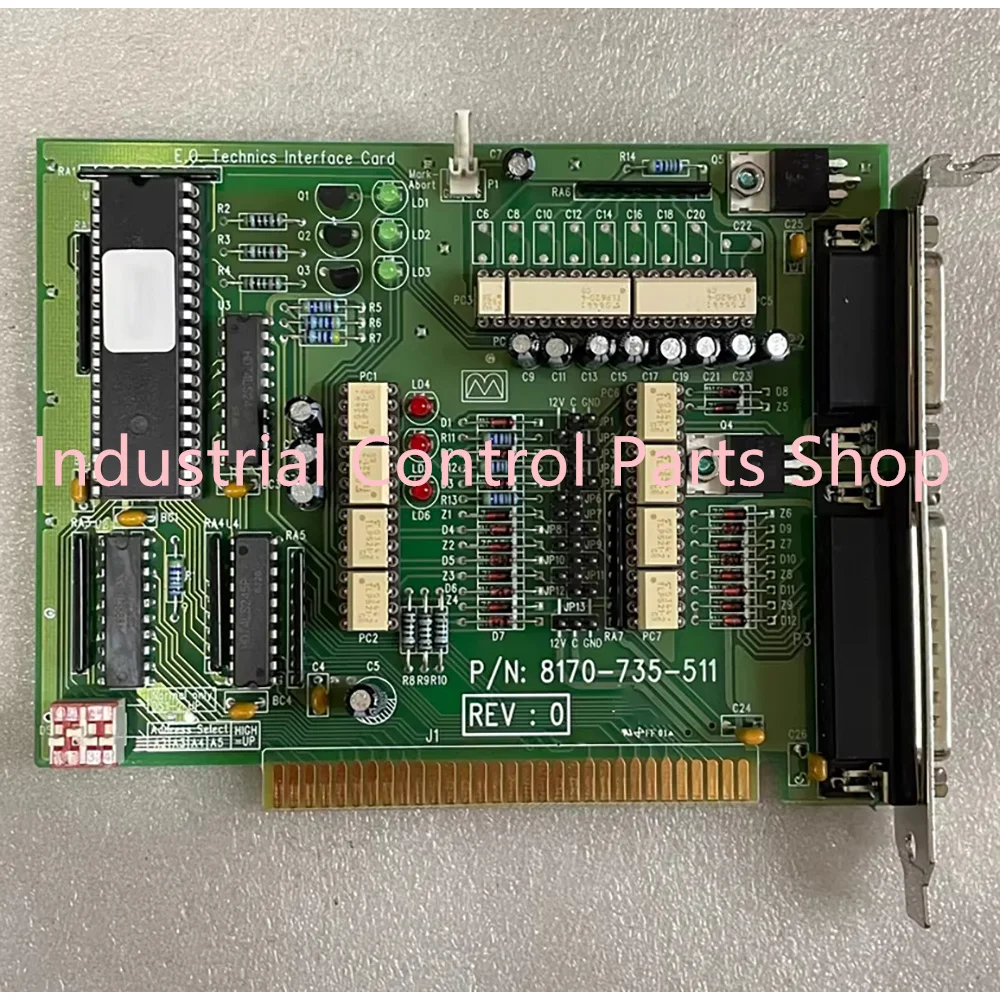 Laser control card 8170-735-511 REV.0 EO technics