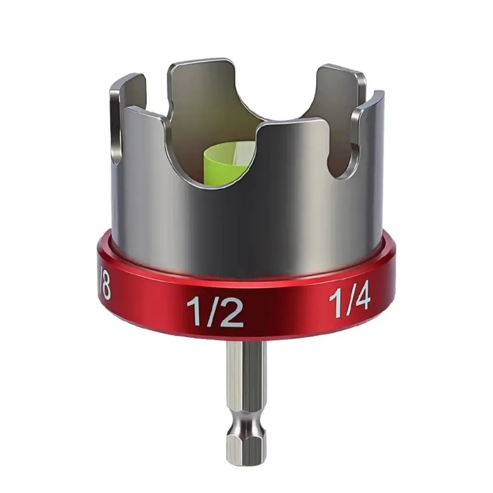 

Hex Shank Nut Spinning Drill Attachment Aluminum Alloy Quick Release Nut Zipper Drill Attachment Socket Wrench Design