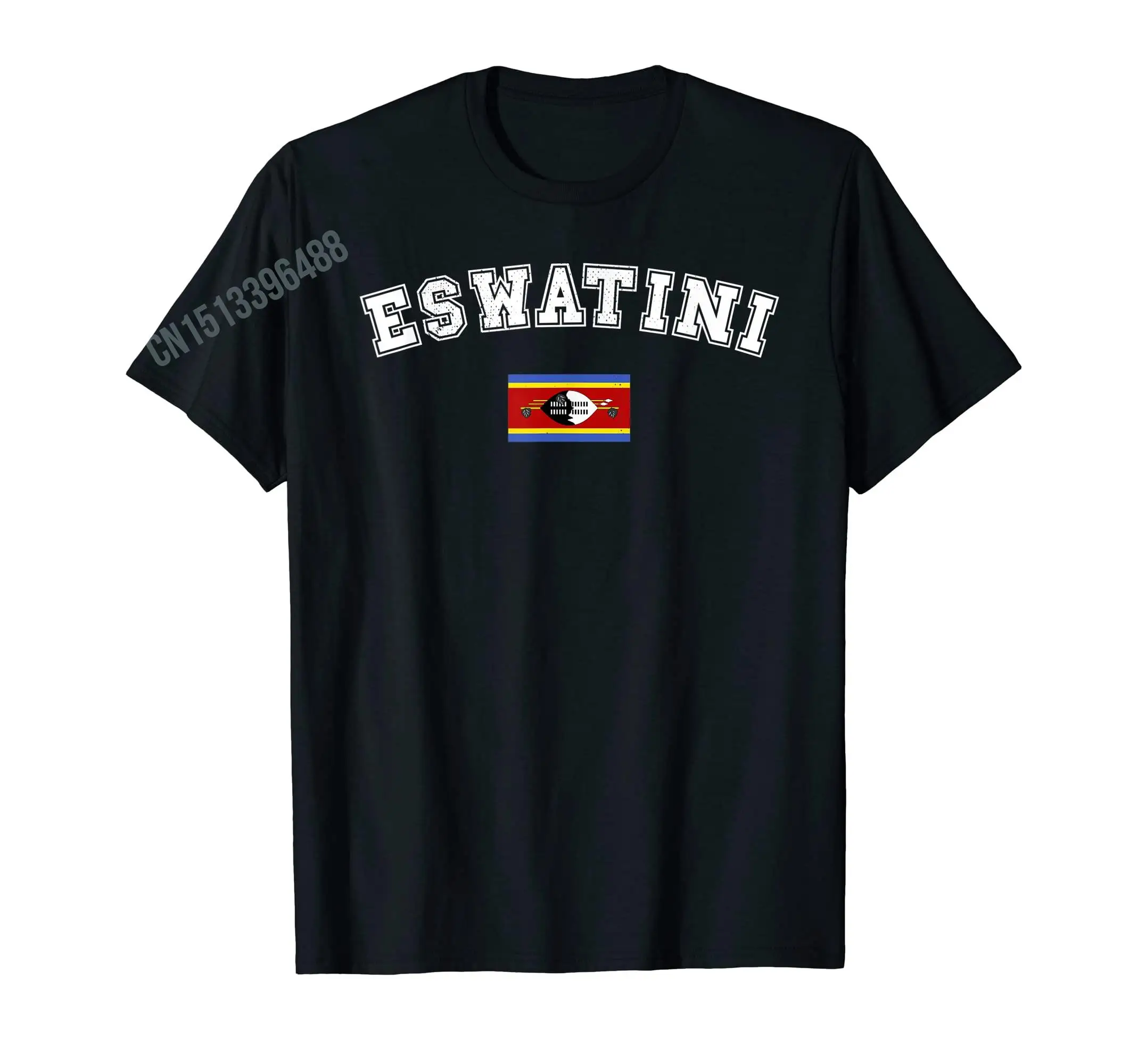 More Design Eswatini T-shirt Swazi Flag Swaziland T-Shirt For Men Women T Shirt Tops Cotton Tees