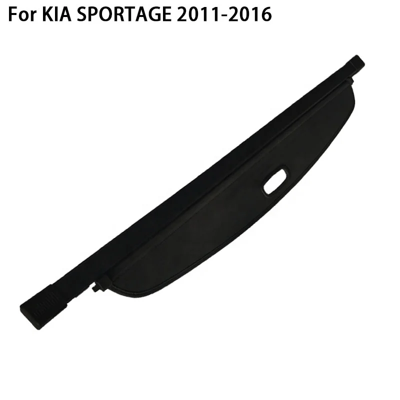 OEM ODM Space Saving Black Back Retractable Rear Trunk Cargo Organizer Parcel Shelf Cargo Cover for KIA SPORTAGE 2011-2016
