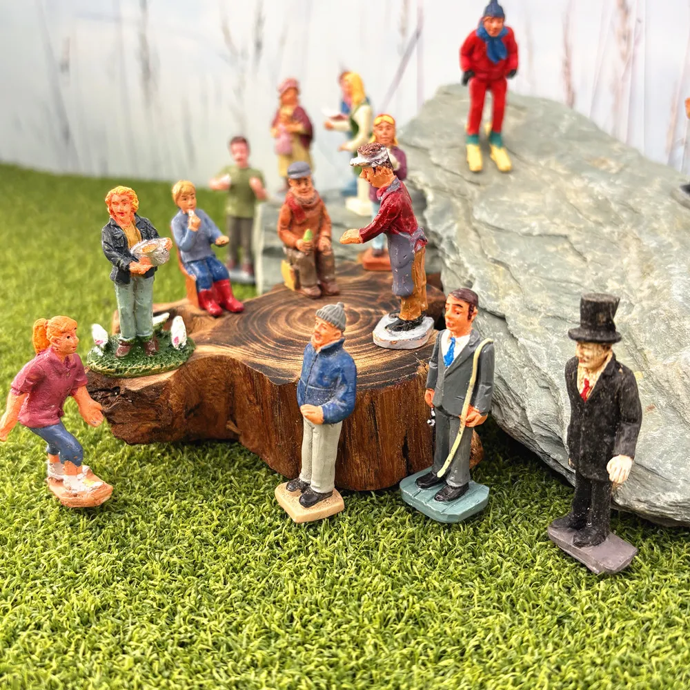 Miniature Doll | DIY Bonsai | Sand Table Gardening Decor | Outdoor Garden Sculpture Decor | Desk Decor | Handicraft Gifts | Deco