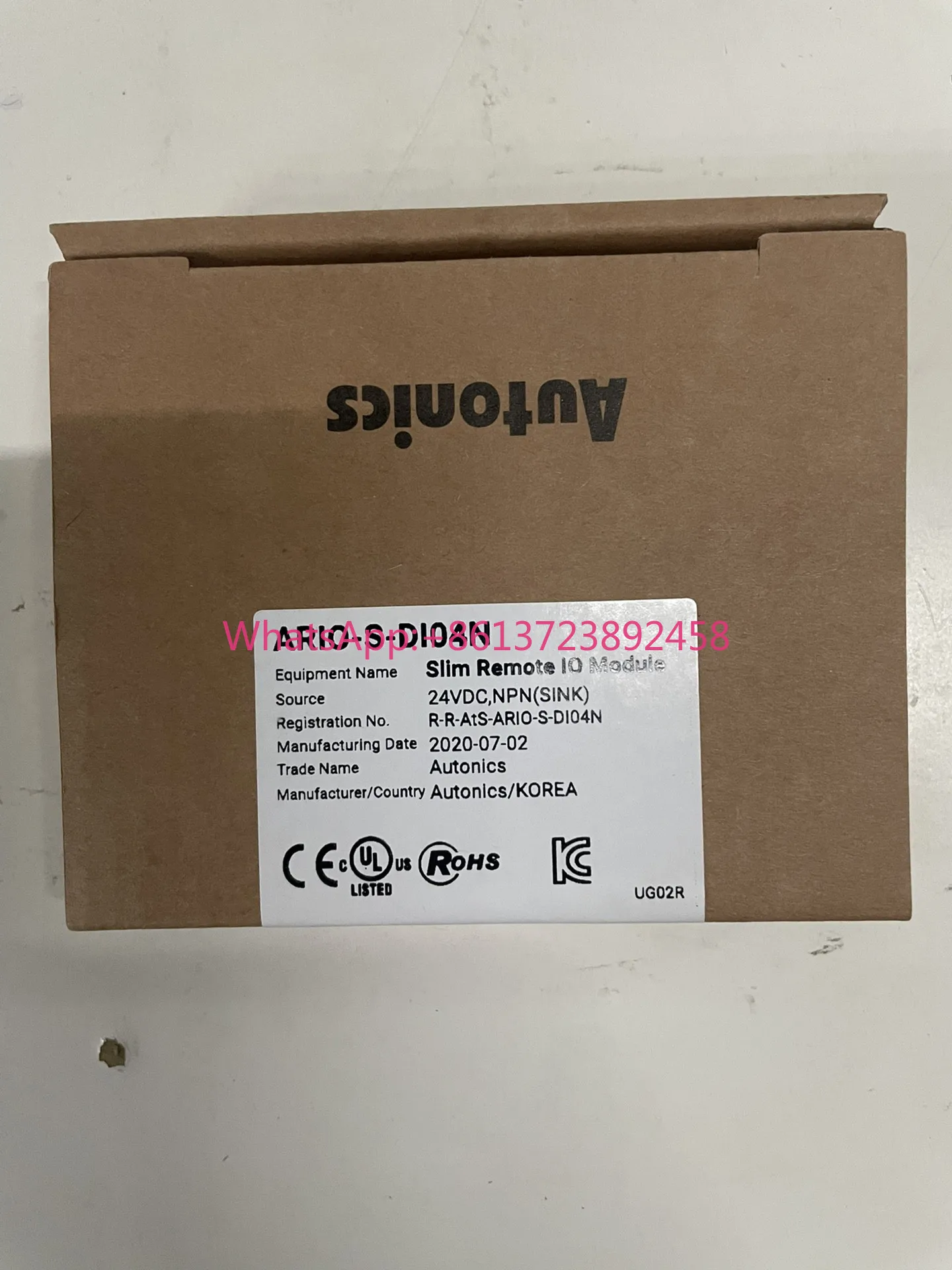 

AUTONIX Remote ARIO Module, ARIO-S-DI04N, 4-Channel NPN Output