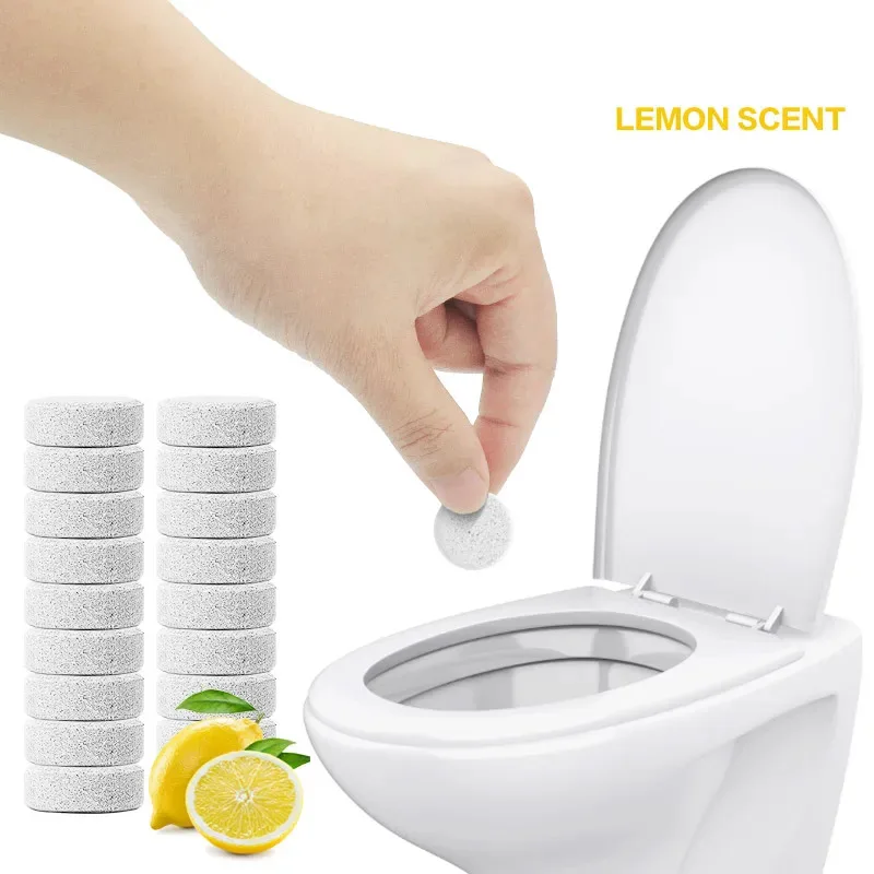 1/20/40Pcs Multifunctional Clean Spot Effervescent Spray Cleaner Fast Remover Concentrate Lemon Bathroom Toilet Floor Cleaning