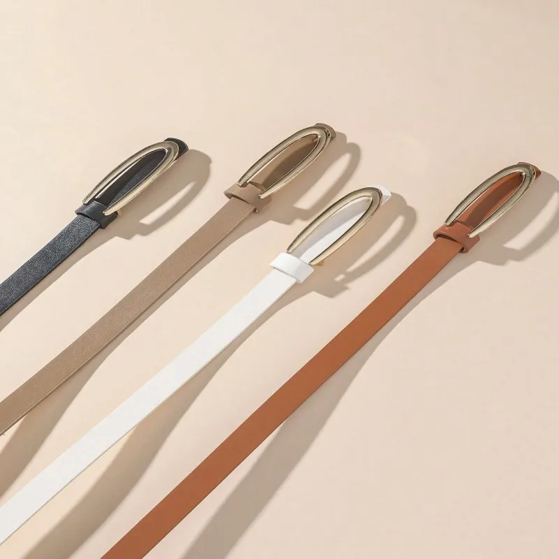 A slender waist belt for women, which is a decorative corset and a versatile piece that can be paired with skirts, suits, shirts