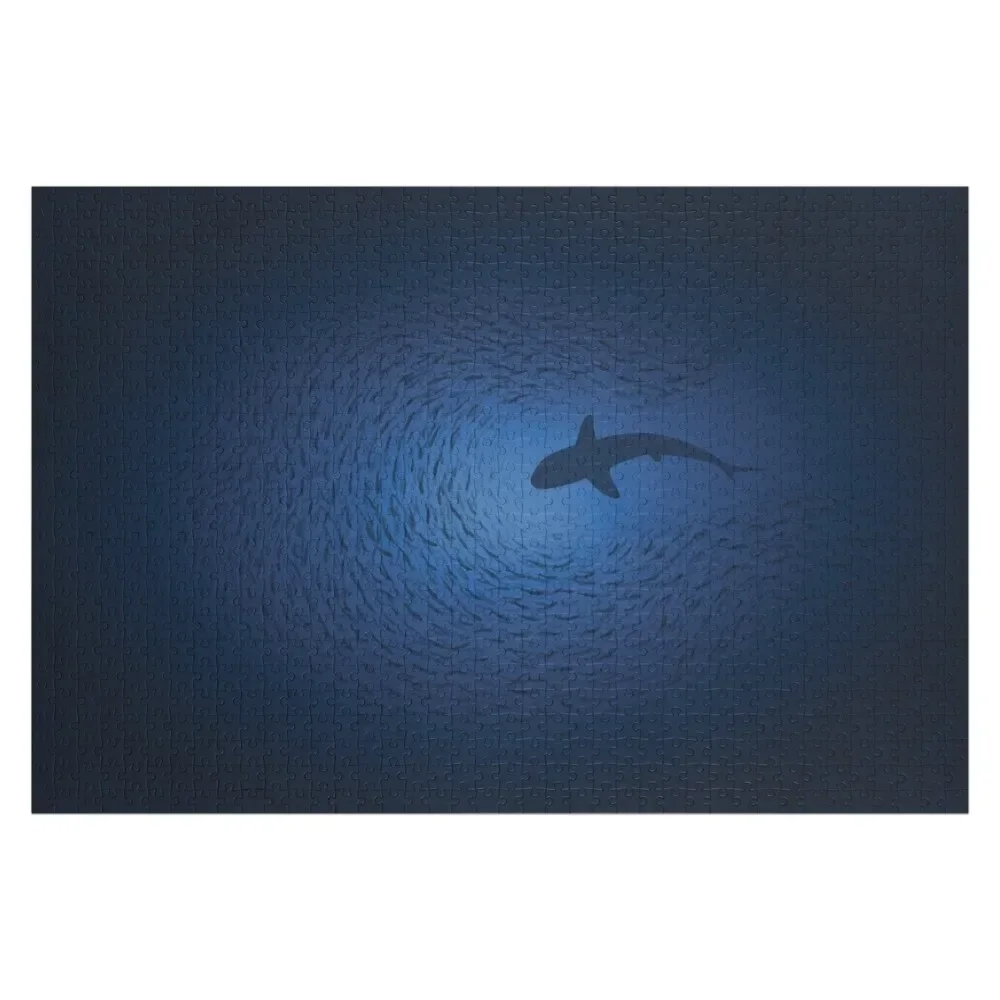 

Underwater Shark Jigsaw Puzzle Wood Animals Jigsaw Custom Anime Christmas Toys Puzzle