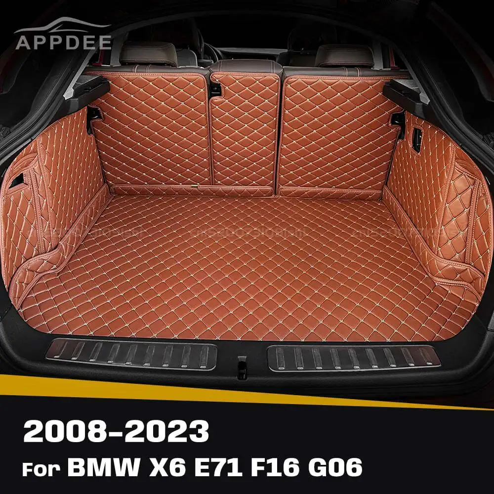 

For BMW X6 E71 2008-2014 F16 2015-2019 G06 2020-2023 Auto Full Coverage Trunk Mat Car Cargo Liner Interior Accessories