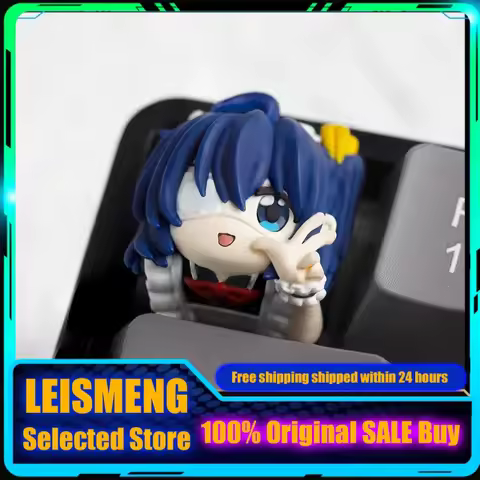 Little Bird Game Six Flowers Theme Keycap Mechanical Keyboard Cap Resin Anime PC Game Keyboard Collection Gift Custom Keycaps