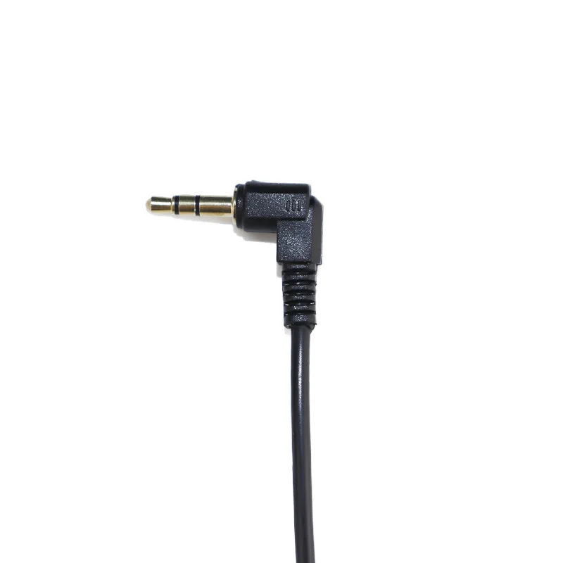 3,5 mm 3-biegunowy 90 ° Męski podwójny pod kątem prostym na męski podnośnik kątowy 3,5 mm Kątowy adapter konwertera audio Przewód złoty