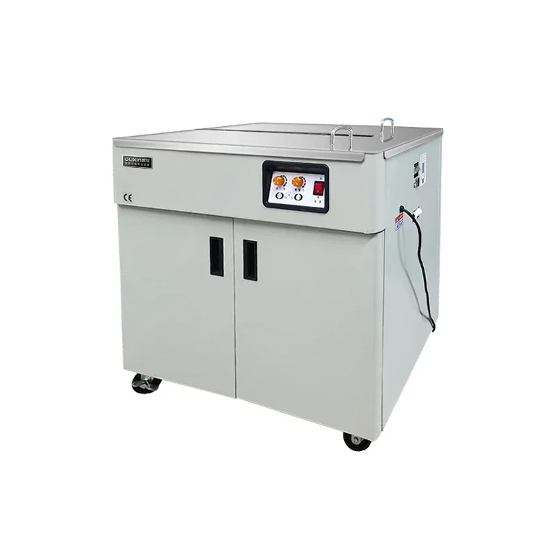 OUXIN OX DTKZ11 China Supplier Mini Semi Automatic Pallet Metal Strapping Machine