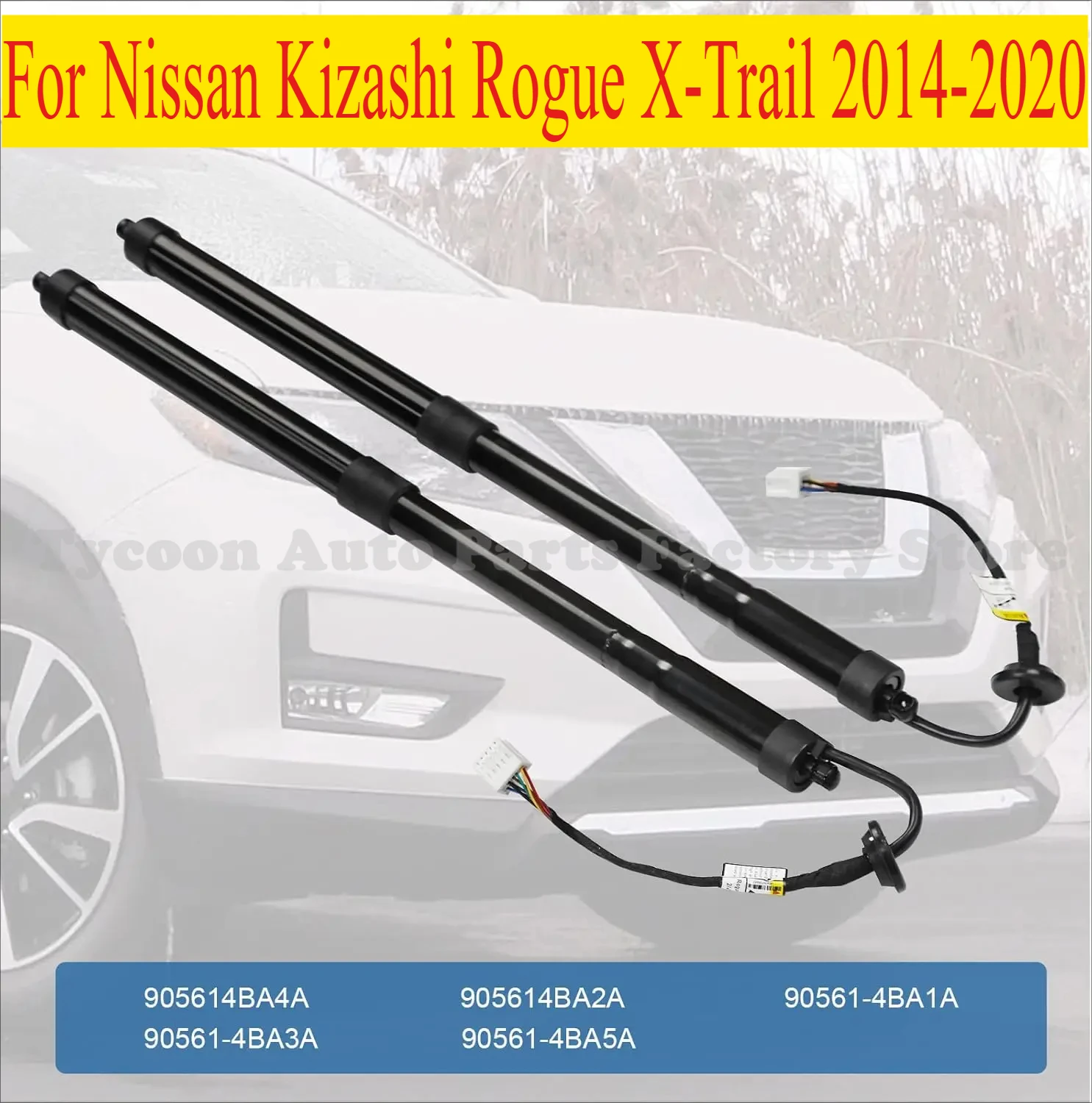 90561-4CL3A 905614CL3A 1pcs Left or Right Electric Tailgate Gas Support Struts for Nissan X-Trail T32 Rogue 2014-2020 905614BA4A