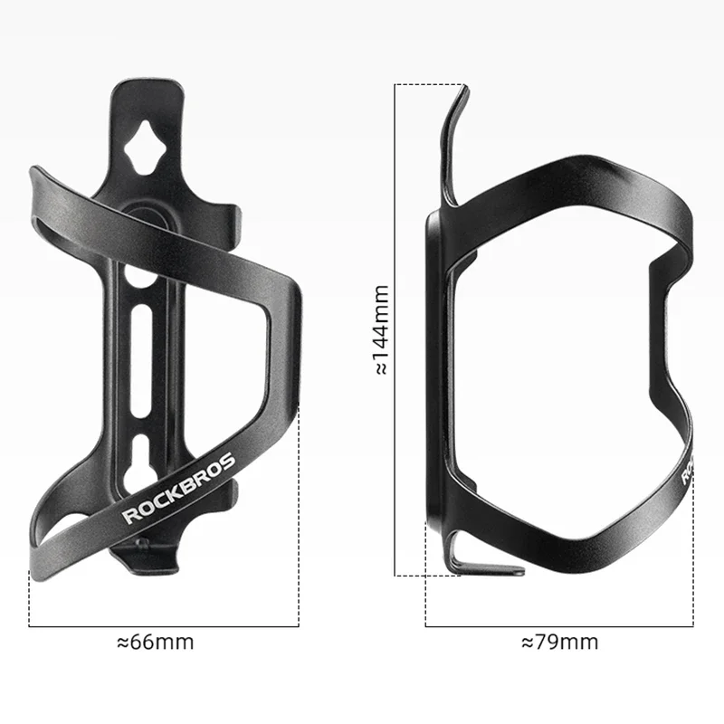 ROCKBROS – porte-bouteille en alliage d\'aluminium ultraléger pour vélo, 600/750ml, accessoires pour cyclisme, vtt