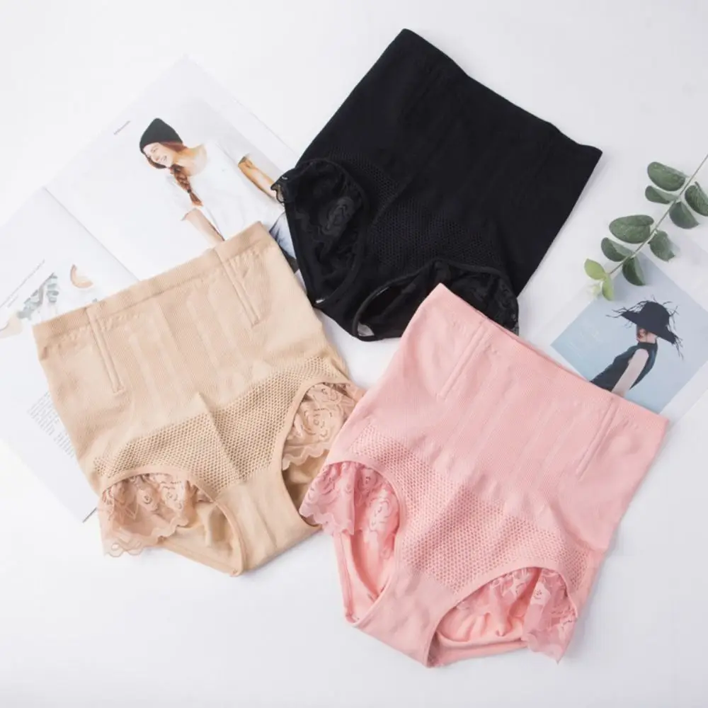 

High Waist Postpartum Body Shaper Large Size Panties Seamless Underpants Shapewear Waist Trainer Tummy Control Underwear