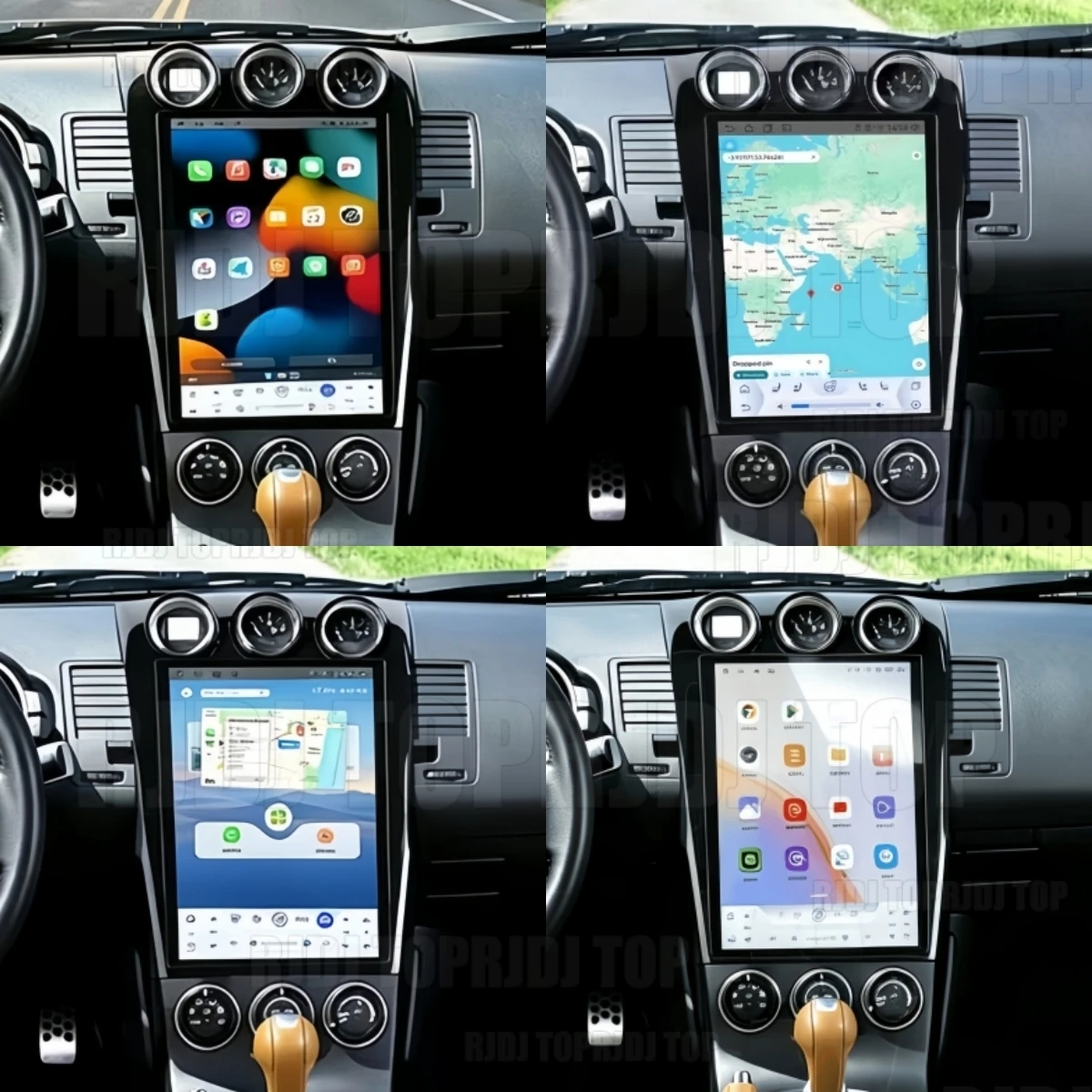 LHD RHD Car Multimedia Stereo Android Auto For Nissan 350Z Z33 2002 2003 2004 2005 2006 2007 GPS Navigation Car Radio Head Unit