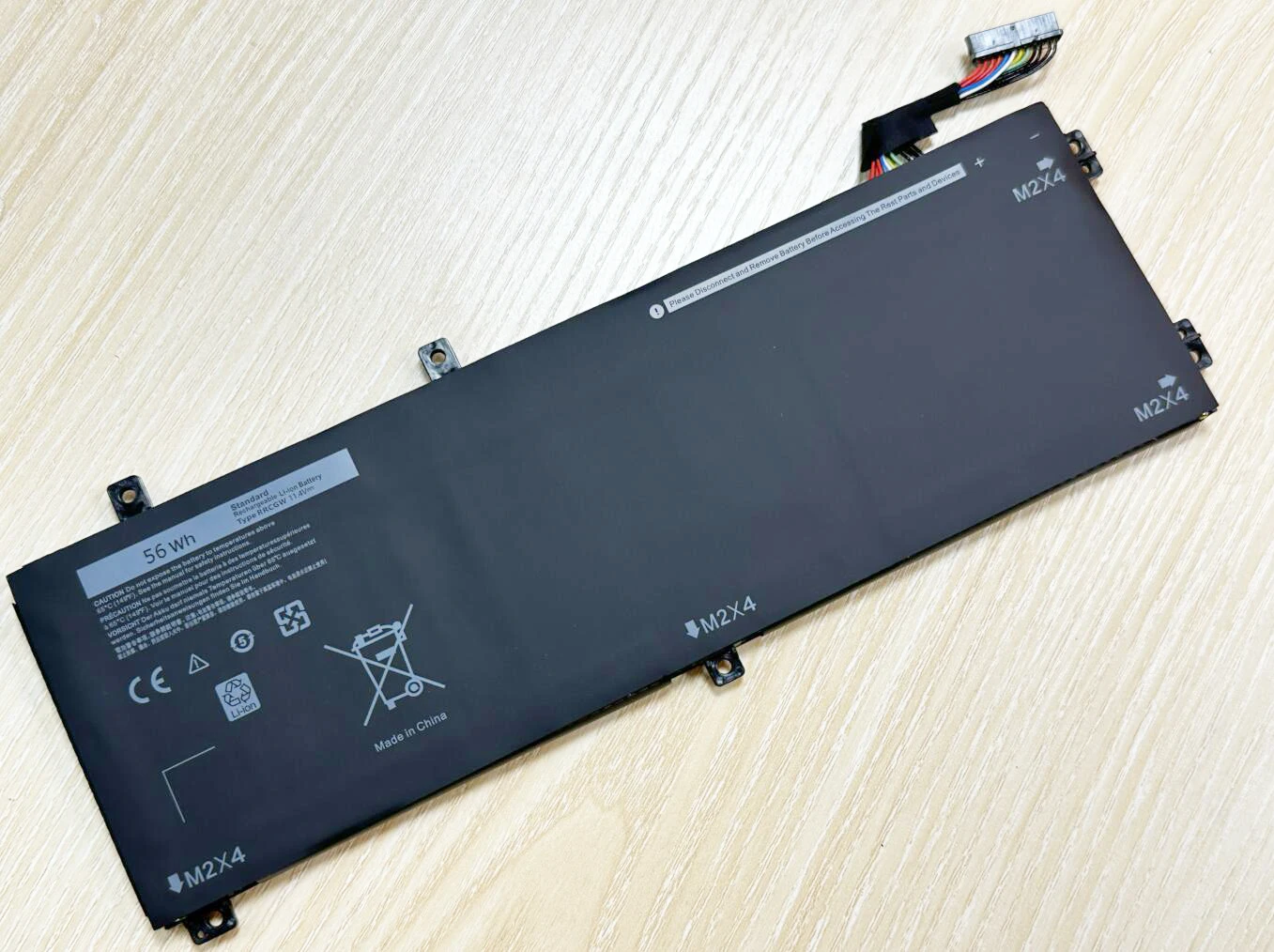 Imagem -03 - Rrcgw Bateria do Portátil para Dell Xps 15 9550 Precisão 5510 Série M7r96 62mjv 11.4v 56wh