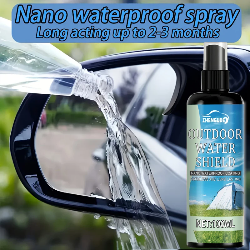 

Спрей от дождя для автомобильного стекла, автомобильное водонепроницаемое и противотуманное покрытие, водонепроницаемое, дождезащитное и противотуманное средство для очистки стекол, осветлятель лобового стекла автомобиля
