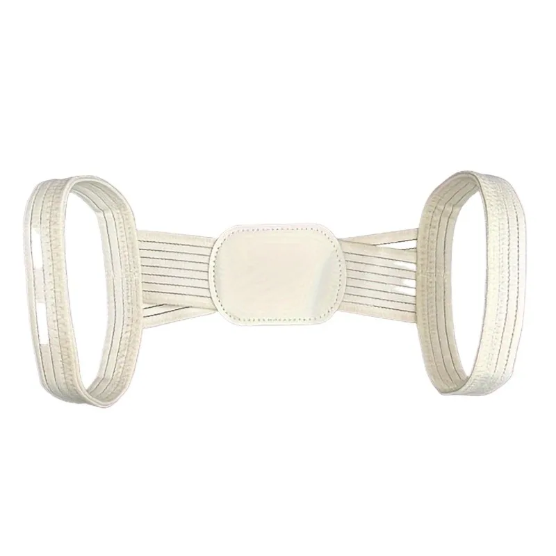 สายรัดพยุงหลังแบบปรับได้สําหรับผู้ชายและผู้หญิง - รั้งพยุงหลังแบบยืดหยุ่นสําหรับการยืนและนั่ง