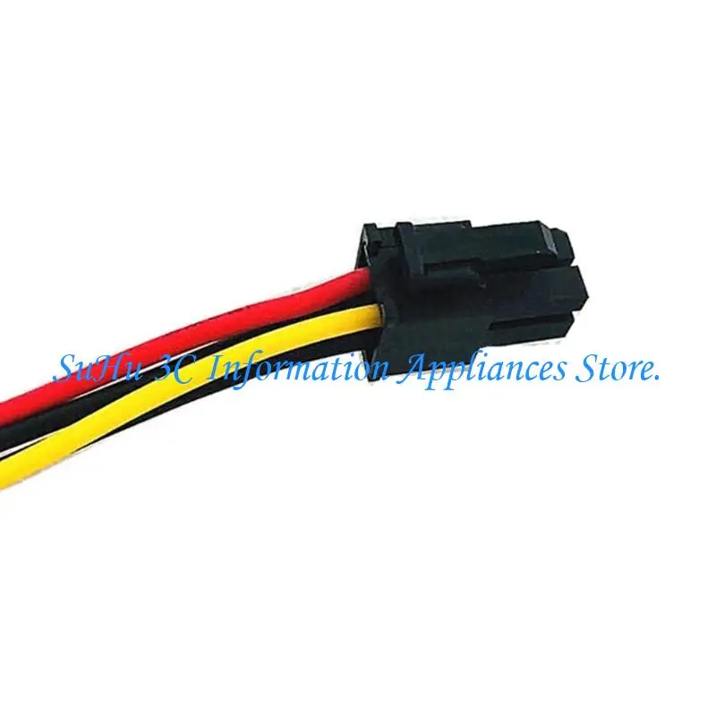 

J0MB 4Pin To 3 Port Power Conversion Cable 3 Way Extension Cord For 6000 8000