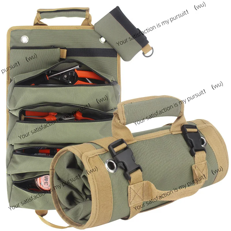 

Roll-up electrician kit Portable portable maintenance tool storage bag Multifunctional car hardware kit