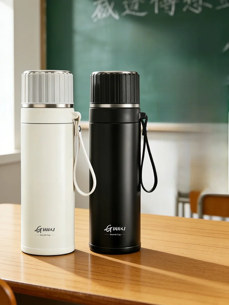 

GIANXI Large Capacity Stainless Steel Insulated Water Bottle for School Men's Version 2026 New Model High And Junior Middle S...