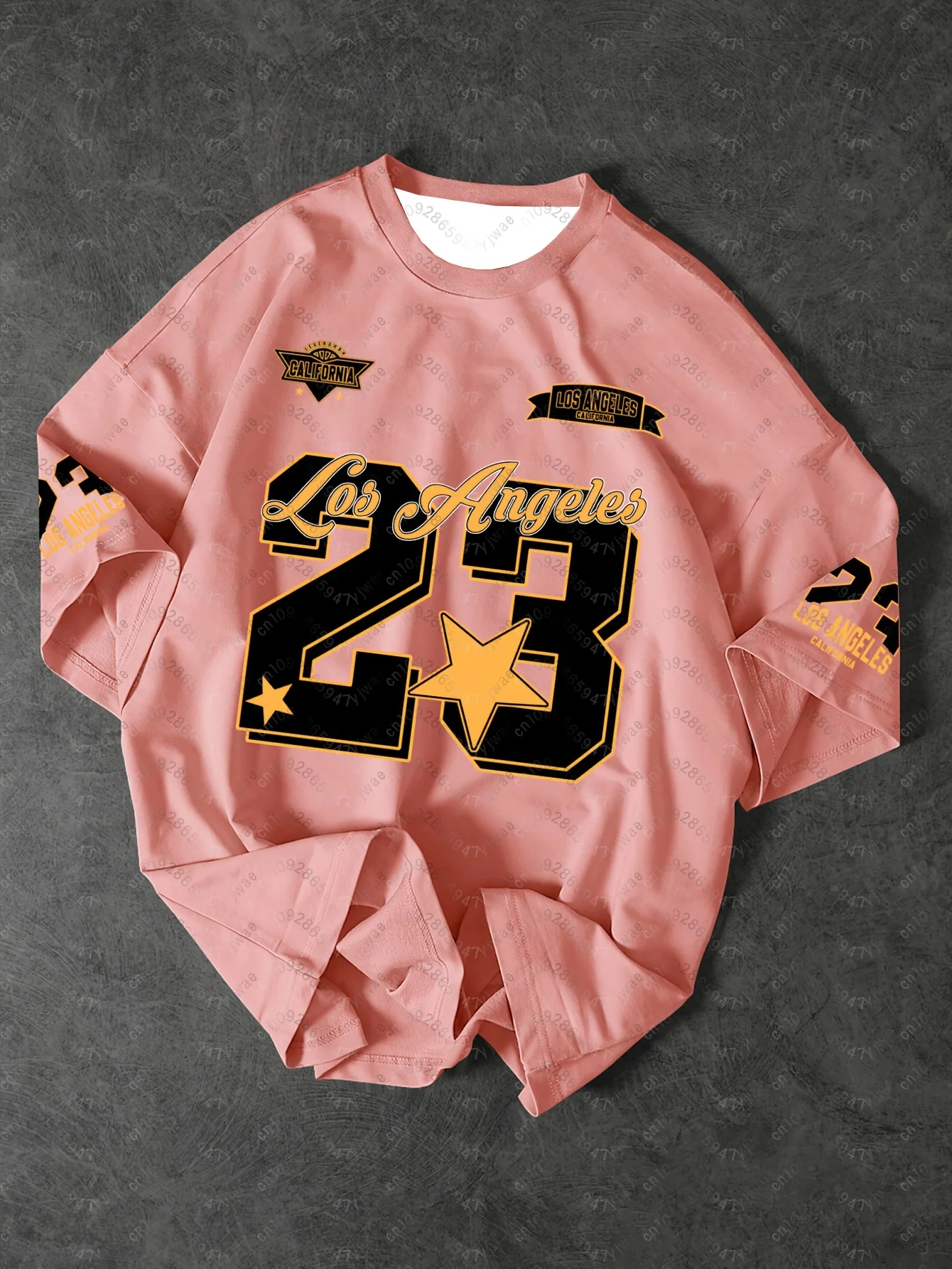 الرجال قميص رياضي لوس أنجلوس رقم 23 طباعة تي شيرتات قصيرة الاكمام الصيف الجرافيك تي شيرت الفانيلة حجم كبير المرأة تي شيرت رياضي بلايز #3
