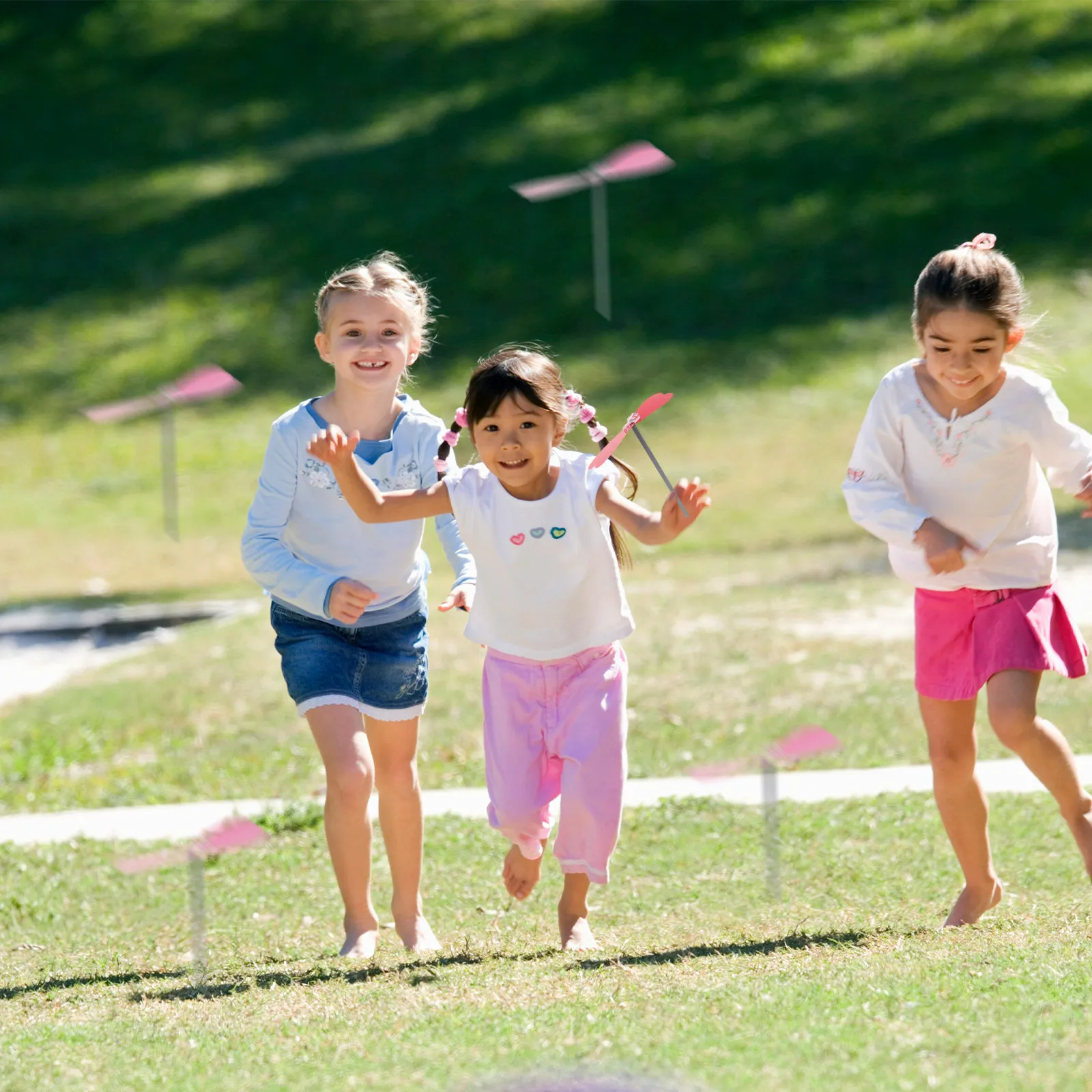 

20 мини-вертолетов: бамбуковые пропеллеры для детей - портативная уличная игра для активного отдыха и веселья