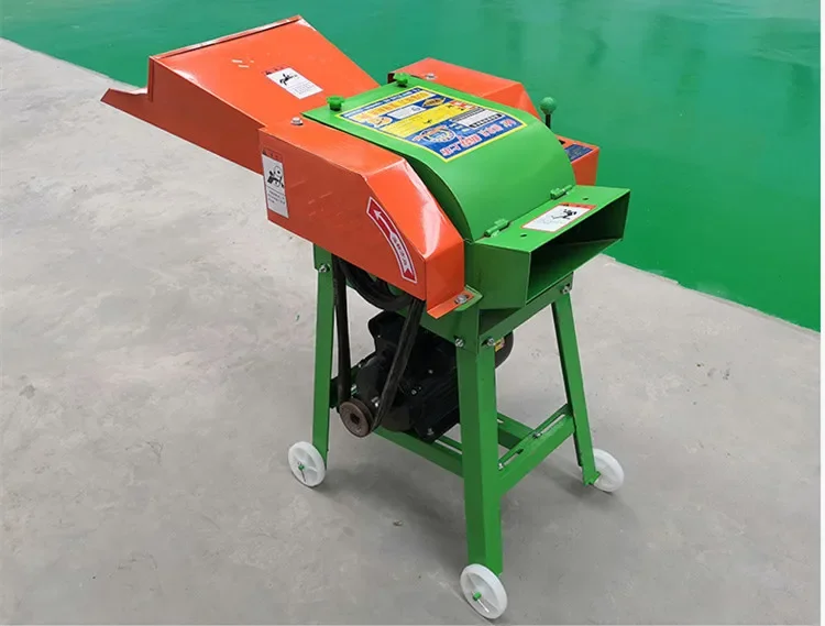 Poultry Feed Processing Machine Hay Corn Maize Silage Agricultural Fodder Cutter Crusher Multi Purpose Grass 
