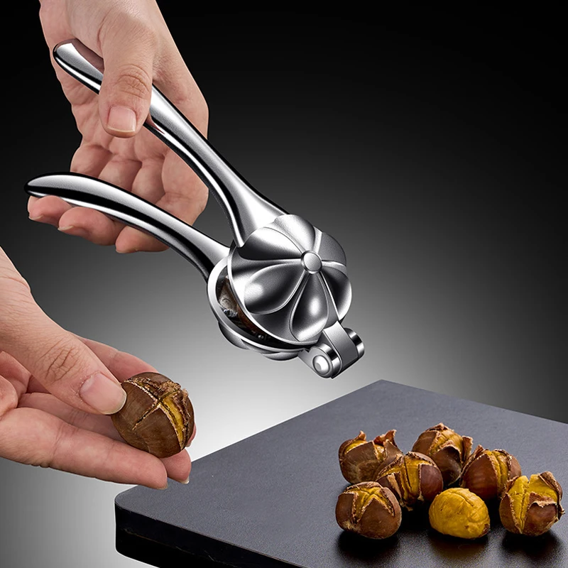 المنزل استخدام الكستناء فتاحة المشبك خاص ell مقشرة عبر قطع أداة كسارة البندق المطبخ أداة الطبخ جهاز إزالة ell #1