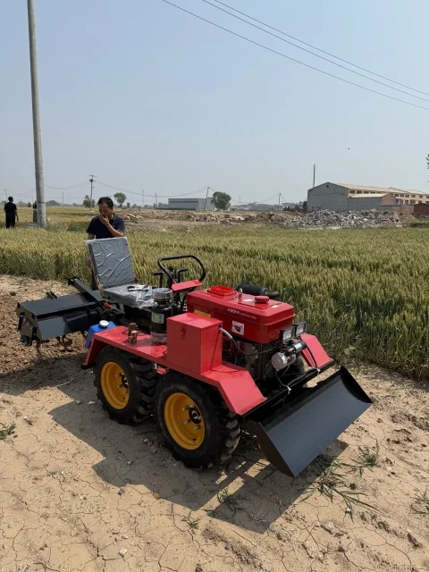 Inquiry About 25HP Portable Four-Wheel Drive Tiller Machine Small Tractor Agricultural Machinery Diesel Mini Power Tiller