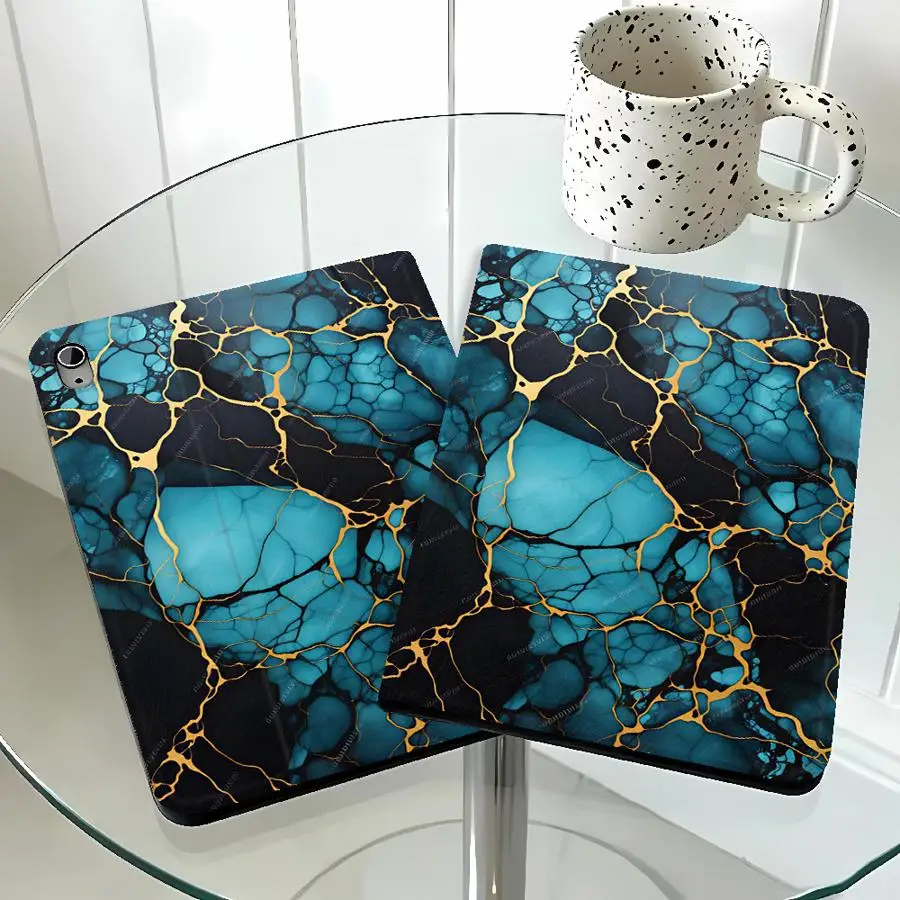 Dark Bubble Pattern With Pencil Holder Case for Xiaomi Redmi Pad SE K Pad 8.8 9.7 12.4 Inch Pad 5 6 7 8 Pro Pad 6s Pro 7 Ultra 4
