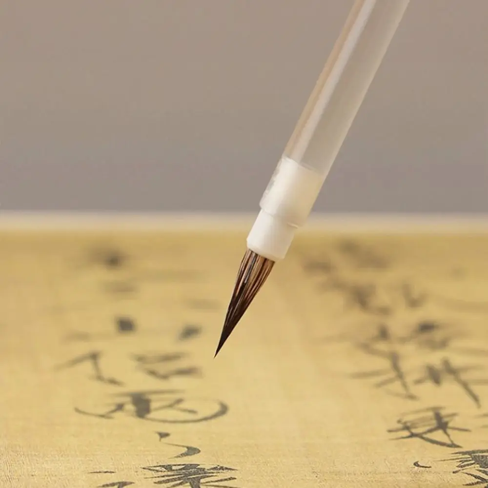 Hook Line Fine Paint Brush Chinese Calligraphy Brush Script Writing Brush Slender Gold Oil Painting Chinese Brushes