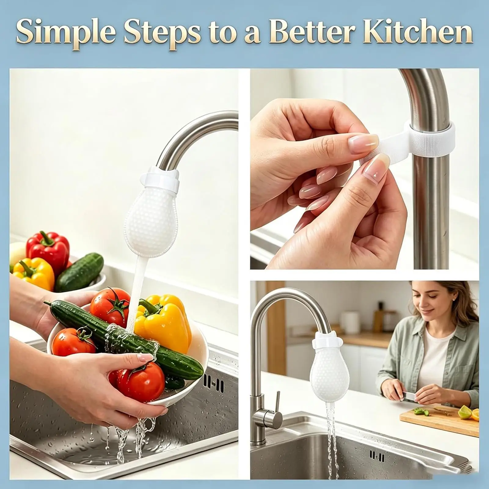 Faucet Filter Cotton Socks Fine Fiber Cotton Purifier with Sediment Barrier Layer Reusable Faucet Water Filter for Limescale