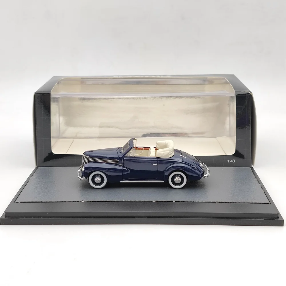 MATRIX-MODELS 1/43 for Opel Kapitan Hebmuller Cabriolet 1940 MX41502-021 Blue Resin Model Car Limited Collection Auto Toys Gift