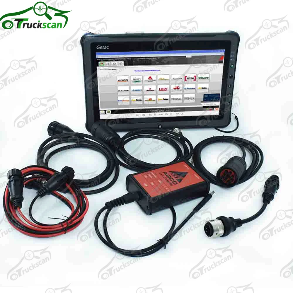 

For Massey Ferguson Fendt AGCO Tractor Diagnostic Tool for AGCO EDT Electronic Diagnostic Tool and F110Tablet