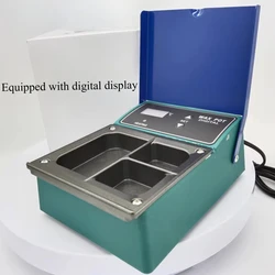 Three Slot Dental Simulation Wax Melting Device Medical Laboratory Equipment Supply Digital LCD Automatic Temperature Controller