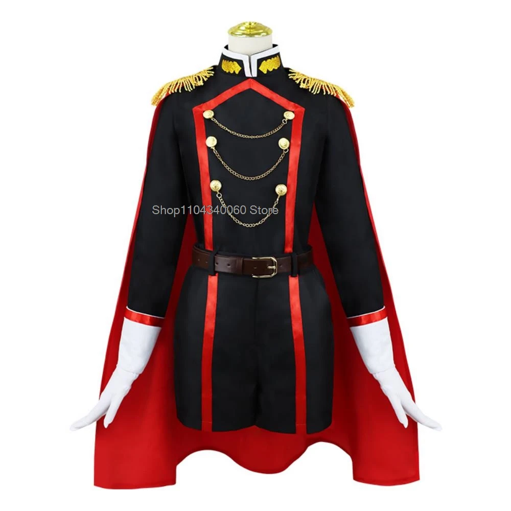 Yamashiro Ren Косплей Аниме Mato Seihei No Slave Косплей Костюм Женская Униформа Юбка Костюм Парик Вечеринка Ролевые Игры Одежда Униформа