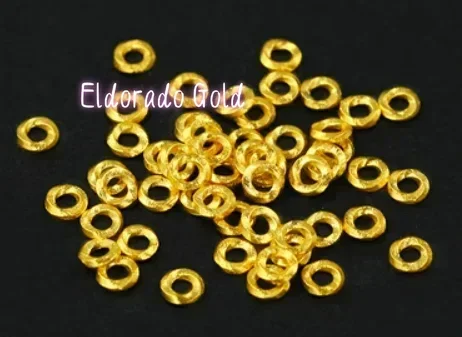 

Eldorado Gold 18k gold beads gold spacers loose beads diy jewelry parts