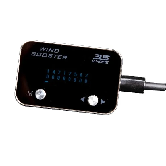 

Wind Booster 3S Автоматическая педаль-тюнинг Улучшение производительности автомобиля 50% экономия топлива 20% для автомобилей VW 3S Контроллер дроссельной заслонки для вождения