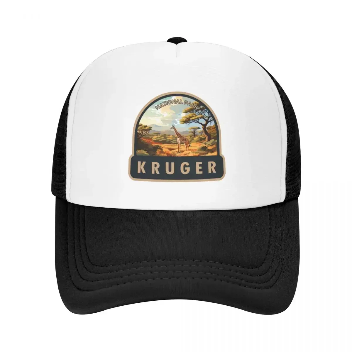 Kruger National Park South Africa Giraffe Travel Art Baseball Cap Golf Cap Golf Hat Beach Bag Boy Women's