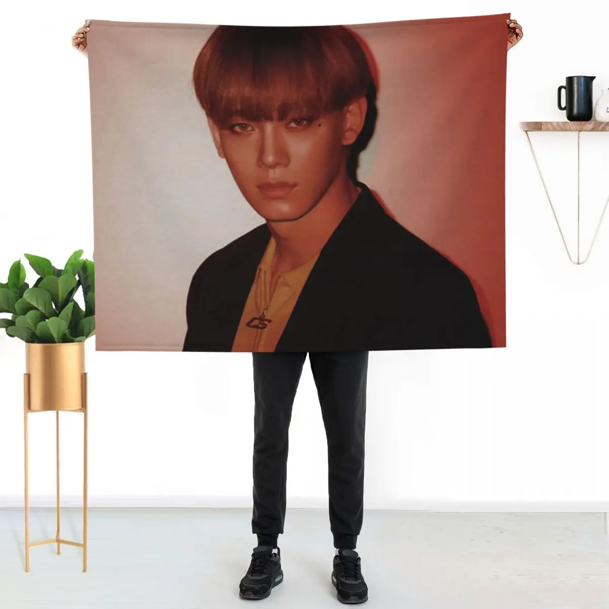chen (love shot) Throw Blanket Thermals For Travel Winter beds Giant Sofa valentine gift ideas Soft Beds Sofas Blankets