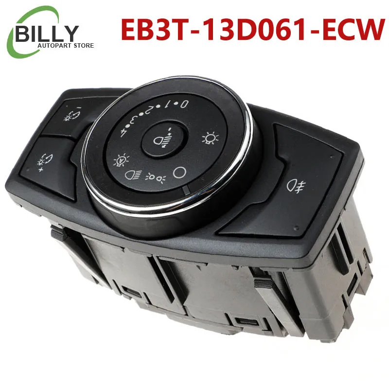 YAOPEI EB3T-13D061-ECW EB3T13D061ECW For Ford Ranger Car Headlight Switch Control Switch Head Light