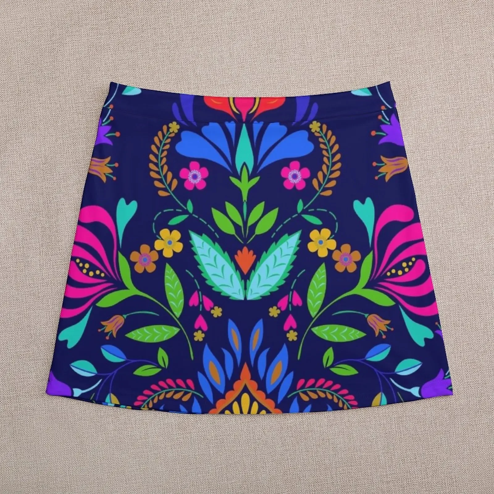 folk pattern - mexican vacation. Mini Skirt outfit korean style kawaii clothes skirt women womens skirts Mini Skirt