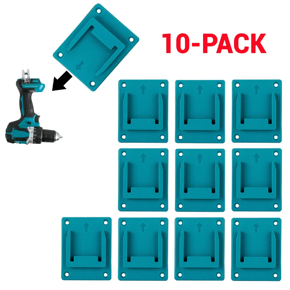 

1-10PCS for Makita 18V for Bosch 18V Tool Holder Drill Tools Holder Wall Mount Storage Bracket for Machine Display Stand