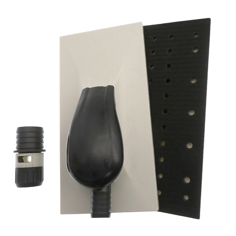 บล็อกขัดมือตะขอไร้ฝุ่นและห่วงตาข่ายขัดทรายมือเครื่องมือบดสำหรับบดแห้งและขัดไม้