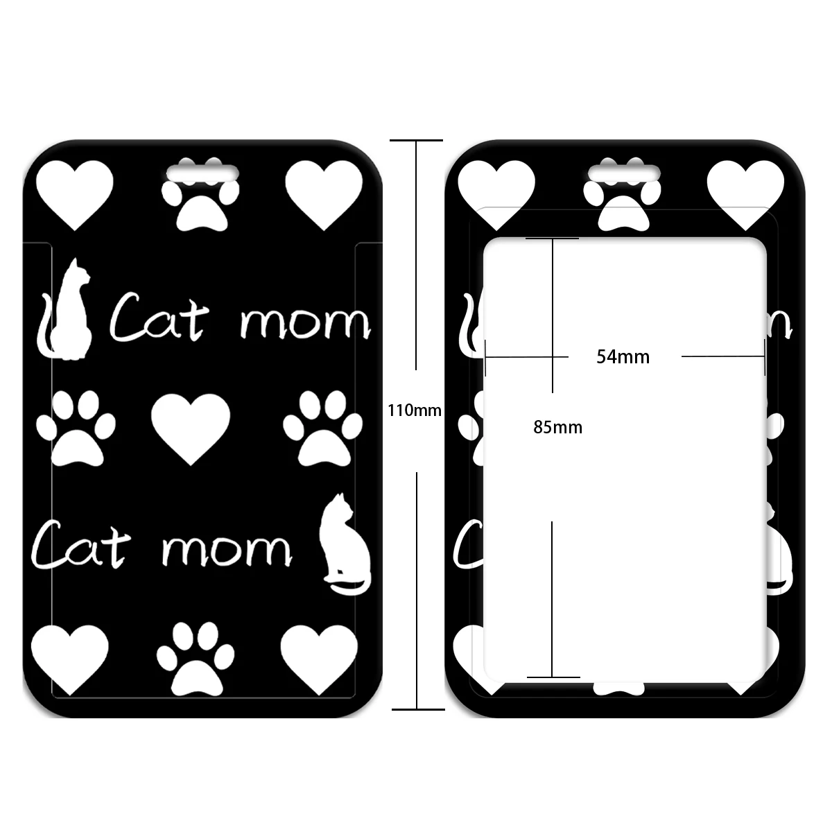 Mix Theme Cartoon Quotations Lanyard For Student Bus ID Card Cute Cat Dog Keychain Badge Holder Keyring Neck Straps Accessories - Image 5
