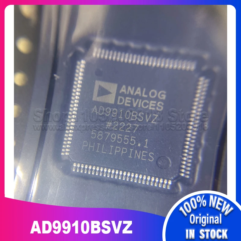 

1 шт./лот AD9910BSV AD9910BSVZ AD9910 TQFP100 100% новый спотовый запас