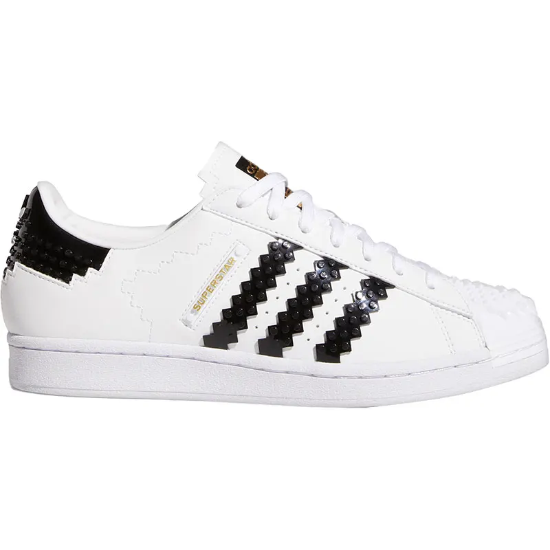 حذاء رياضي Adidas Genuine Originals Superstar للجنسين بمقدمة صدفية GW5270