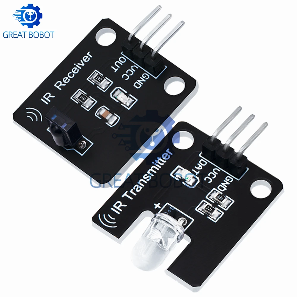 BS 1Set IR Infrared Transmitter Module Ir Digital 38khz Infrared Receiver Sensor Module With Remote Control For Arduino