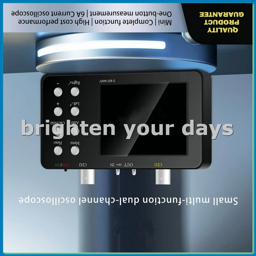 

Цифровой осциллограф, двухканальный, частота дискретизации 50 м, аналоговая полоса пропускания 10 м, измерение формы сигнала тока 6 А B-A23U