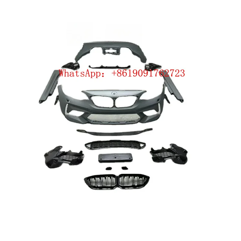 

Latest Version Factory Direct Sales 2014-2018 2 Series F22 F23 Car Bumper Upgraded To M2CS Style Body Kit