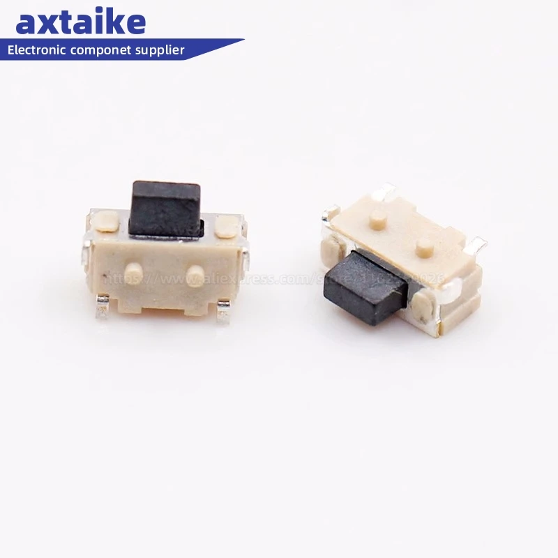 50PCS Micro Switch 2x4x3.5MM Bracket Tact Switch 2*4*3.5mm keys Side buttons Switch 2*4*3.5 SMD SMT MP3 MP4